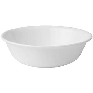 Corelle 18 oz Winter Frost Glass/Porcelain Soup/Cereal Bowl 6.25 in.