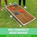 GoSports Portable Cornhole Sets, 8 Styles Choose 4 x 2 ft or 3 x 2 ft - Boards Include 8 Bean Bags, Travel Case, and Game Rules