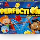 Hasbro Gaming Perfection Plus 2-Player Duel Mode Popping Shapes and Pieces Ages 5 and Up 