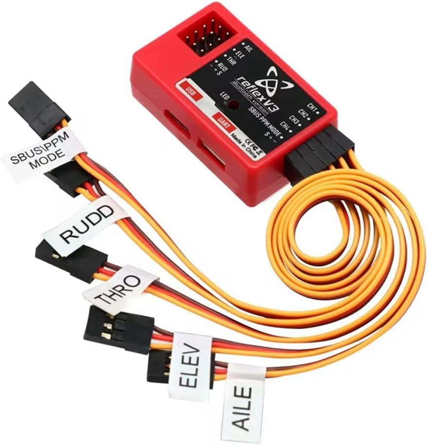 for FMS Reflex V3 Flight Controller Gyro Stabilizer RC Aircraft FMS Warbird Fixed Gyro Functionality Drone Helicopter