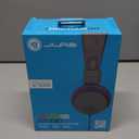 JLab JBuddies Studio On-Ear Kids Wired Headphones, Graphite/Purple, Toddler Headphones, Kid Safe, Studio Volume Safe, Volume Limiter, Folding, Adjustable, Noise Isolation, with Mic