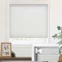 LazBlinds Cordless Cellular Shades, No Tools No Drill Light Filtering Honeycomb Shades Pleated Blinds for Windows, 32'' W x 64'' H, Light Grey (Light Filtering-light Grey)