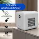 Aquarium Chiller 21-Gallon Fish Tank Chiller, A11-Built-in Pump, A11JJ-External Water Pump, R600a Compressor Quiet Cooling, Suitable for, Reef, and Hydroponics (Fres/Salt Water) (A11)