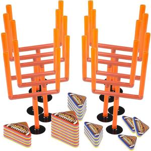 Finger Flick Football Game, Black/Red 2 Pcs