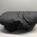Cozy Lux Black Blanket 104x96"