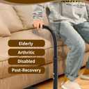 yeezoo Couch Stand Assist for Elderly, Adjustable Height Lift Stand Assist with Non-Slip Handle, Stand Assist for Couch, Sofa or Chair (300LBs Capacity)