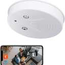 Hidden Camera WiFi Smoke Detector 1080P HD Wireless Mini Cameras Small Nanny Cam with Motion Detection, Night Vision, Indoor Security Camera for Home