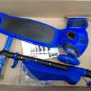 Hurtle 3-Wheeled Scooter for Kids - Wheel LED Lights, Adjustable Lean-to-Steer Handlebar, and Foldable Seat - Sit or Stand Ride with Brake for Boys and Girls Ages 1-14 Years Old
