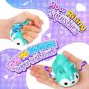 6PCS Cat Squishies Slow Rising Stress Balls for Kids Fidget Toys Adults Stocking Stuffers for Teen Girls Foam Squishy Toys Anxiety Relief Class Prizes Party Favors Valentines Easter