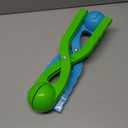 Snow Toys, Snowball Maker Snow Ball Shaper Molds with Handle for Kids Outdoor Indoor Winter Snowball Fight Maker Tool Clip Snow Games for Toddlers Boys Girls Ages 4 5 6 7 (Set of 2,Green,&Ocean Blue)