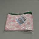 888 Display USA, Inc 200 pcs 6" x 9" Flower Paper Gift Bags Shopping Sales Tote Bags White with Pink Red Flower Design (1 Count (Pack of 200))