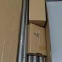 Curtain Rods for Windows 72 to 144 Inch, USFOOK 7/8 Inch Telescoping Splicing Drapery Rods with Antique Silver Twisted Cage Finials