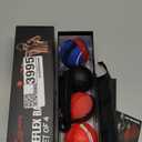 Champs MMA Boxing Reflex Ball Set with Punch Counter App | 4 Balls with Varying Weights, Headband & 4 Spare Strings to Improve Speed, Hand Eye Coordination Training | Boxing Equipment, MMA Gear Gift