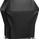 Grill Cover 32 Inch for Outdoor Grill,Grill Cover for Outdoor Waterproof Weather Resistant,UV & Fade Resistant, Compatible with Weber Nexgrill Charbroil Kenmore Gas BBQ, Black