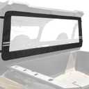 Soft Rear Windshield for Ranger UTVs, Back PVC Window Ultra-Clear, Compatible with Polaris Ranger 1000/Crew (2020-2024), XP 1000/Crew XP 1000 (2017-2024), XP 900 (2013-2019), Crew XP 900 (17-19)