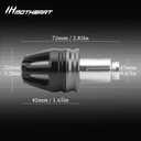Motorcycle Handlebar End Caps For Ninja ZX-10R 2004-2024 Ninja ZX-10RR 2017-2024 7/8 Bars 17mm Diameter CNC Handlebars (See details below) ninja zx-10r Accessories (Gray)