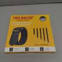 Trilancer Elastic Cinch Straps with Anti-Slip Strips, 5 Size Combo(10-Pack) Heavy Duty Hook and Loop Storage Straps for Extension Cords,Cables, Ropes, Hoses, Bike, RV, Pant Garters,Garage Organization (5 size combo(9''+12"+14''+18"+24"))