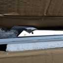 8" x 13" Chimney Cap, 304 Stainless Steel Fireplace Chimney Cover Flue Caps, with Adjustable Metal Strips, Screws & Gloves