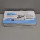 Portable Handheld Sewing Machine for Beginners - Mini Hand Held Sewing Machine for Adults - Small Cordless Stitching Machine for Home Travel Clothes DIY Fabric (Black)