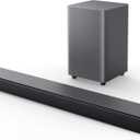 TCL S55H S Class 2.1 Channel Sound Bar with Dolby Atmos, DTS Virtual:X, Wireless Subwoofer, Bluetooth Music Streaming, and Auto Room Calibration