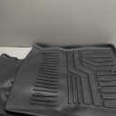 T TGBROS Floor Mats Custom Fit for 2021 2022 2023 2024 2025 Kia Sorento (Only Fits Bench Model &7 Seats) Accessories All Weather Protection TPE 1st + 2nd + 3rd Rows Floor Liners Set Non-Slip Black