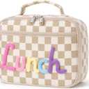 Mumufy Corduroy Lunch Tote Bag for Girls Boys Gift for School