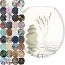 Sanilo Soft Close Toilet Seat ROUND, Quiet and Slow Close Lid and Seat, Strong Bumpers and Hinges, Balance