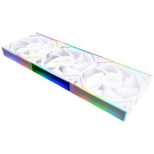 Thermalright TL-M12QW X3 Chassis Fan 120mm Silent,Wireless Splicing,Building Block Fan,PWM Function CPU,Infinity Mirror ARGB Lighting Effect,New Power chip Module simplifies Wiring Management