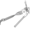 Classic Can Opener with Tapper, 6.5 inches in length