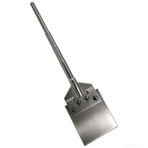 6 Inch SDS Plus Floor Scraper with Spare Bolts and Locknuts, Easily Removes Tile, Plaster, Hardwood Floors and Works with All SDS-Plus System Rotary and Electric Hammers