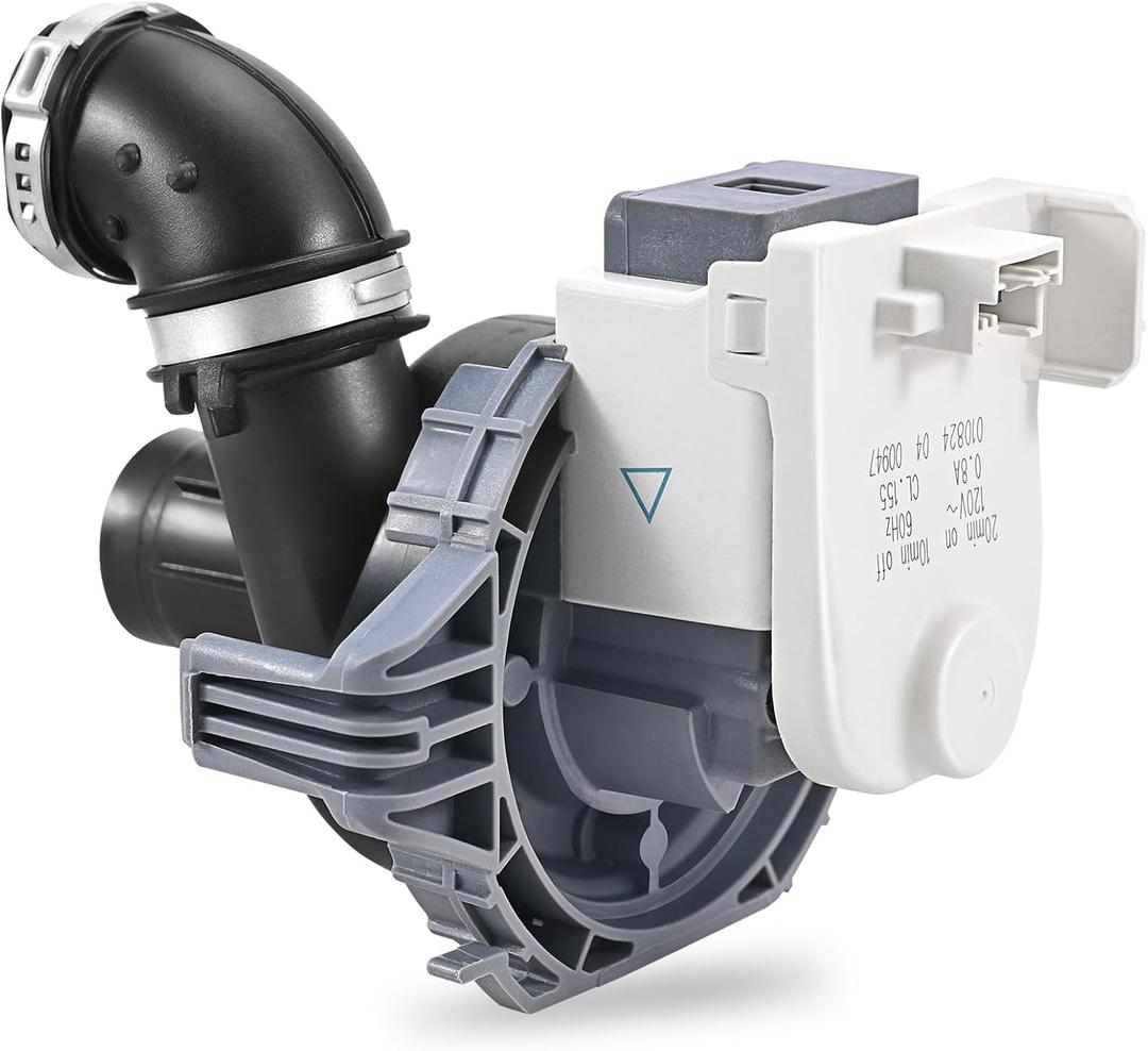 W11084656 Dishwasher Circulation Pump Compatible with Whirlpool Kenmore KitchenAid Amana Dish Washers Pump Motor Assembly Replacement Parts W10854710, W10805387, 4534097, AP6050340, PS12070585
