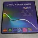 INextStation RGB Smart IC 5V USB Neon Led Strip Lights, 16.4Ft 5M Neon Rope Lights Flexible Multicolor IP67 Waterproof LED Tape Light for TV Bedroom Kitchen Wall Indoor Outdoor Decor