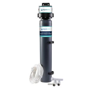 Aquasana Water Filter for Sink Faucet | Reduces 99% of 78 Contaminants Including Chlorine & Lead from Tap Water | Under Sink Filtration | Claryum Direct Connect | AQ-MF-1 (Complete Filter System)