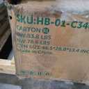 HONBAY Sectional Sleeper Sofa with Pull Out Bed, L Shaped Couch with Storage Seat, Modular Sectional Couches for Living Room, Dark Grey