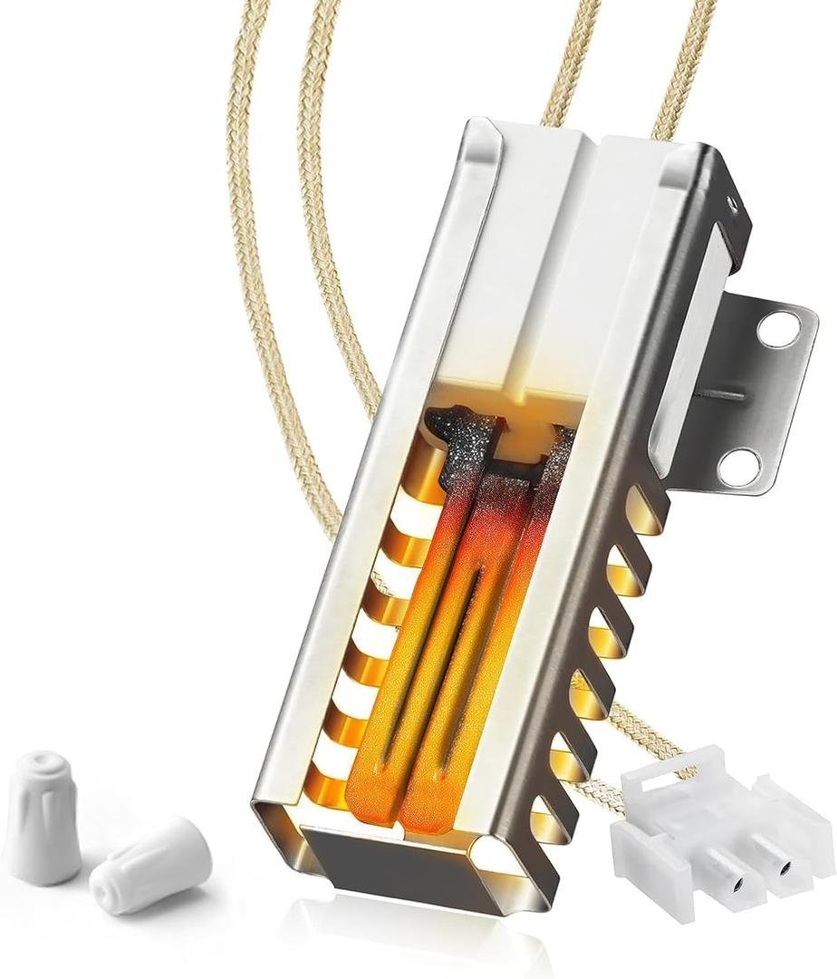 Upgraded DG94-00520A DG94-01441A Gas Oven Igniter for Samsung Oven Igniter Replacement NX58H5600SS NX58H9500WS, NX60A6311SS, NX58J5600SS, NX58R5600SG, Replaces W10918546 PS4241428 for Range Gas Stove