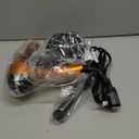 Infiniti PRO CONAIR Hair Dryer With Diffuser, Professional AC Motor, Tourmaline Ceramic Technology Blow Dryer, Includes Concentrator And Blowout Brush, Orange