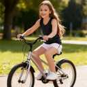 Girls/Kids/Boys Cotton Undershirts Tank Tops Soft Sleeveless Shirts (14-16 Years, Black)