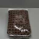 MAXIJIN Couch Cushion Covers for Sectional Sofa, Stretch Sofa Cushion Cover Washable Furniture Protector with Elastic Bottom & Non-Slip Strap for Pets Kids (1PC Chaise Cover, Brown)