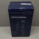 Conical Burr Coffee Grinder Electric, Espresso Grinder for Home Use, Burr Mill with 51 Grind Settings, Precision Electronic Timer, Stainless Steel Container