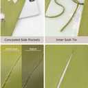 BABEYOND Kimono Robe Cover up with Box Long Floral Satin Sleepwear Silky Bathrobe Bachelorette Robe (One Size, Olive)