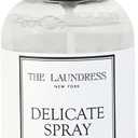 The Laundress Delicate Fabric Spray, Wrinkle Release Spray, Upholstery and Linen Spray, Silk & Lingerie Refresher, Lady Scent, Citrus, Rosewood, Musk, 8 Fl Oz