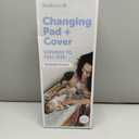 Jool Baby Serenity Soft Changing Pad + Washable Cover, Non-Slip - Fits Standard Changing Tables & Dressers (Cloud Pattern, Gray)