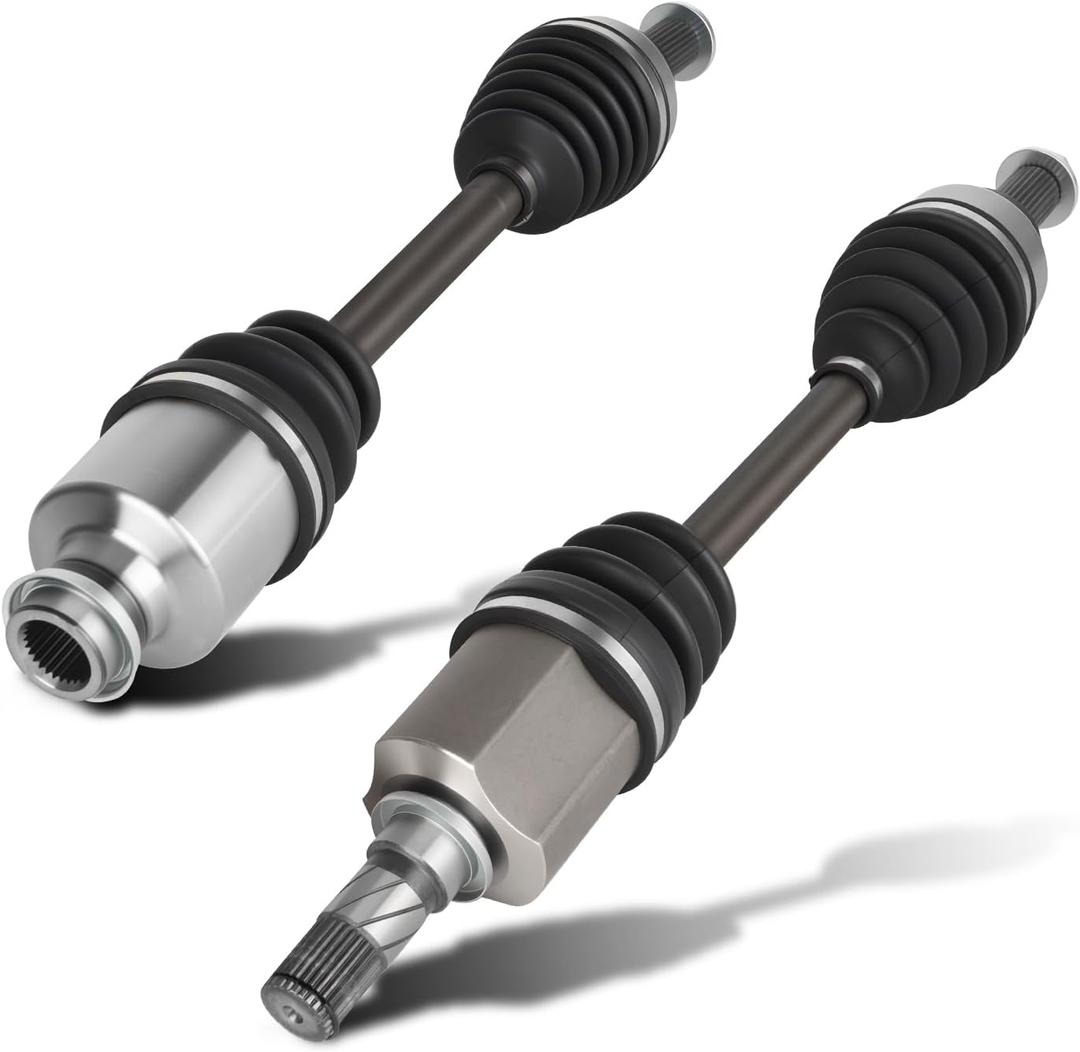 Pair (2) Front CV Axle Shaft Assembly for Mazda 3 2.3L 2005(From 01/06/2005) for 2006-2013 2.3L (Manual Trans Only), for Mazda 5 2006-2010 & 2012-2015 (Manual Trans Only) 2.3L 2.5L