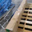 Amazon Basics Smart Box Spring Bed Base, 5-Inch Height Mattress Foundation, Tool-Free Easy Assembly, King, 79"L x 75.5"W x 5"H, White