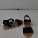 Skechers Women's Desert Kiss-Adobe Princess Sandal (7.5, Black)