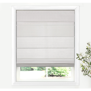 LazBlinds Cordless Roman Shades for Windows, 27" W × 60" H, Beige