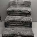 Aodisman Dog Stairs for Bed 18.5" H, 4Step Dog Steps for Small Dogs and Cats, Indoor NonSlip Balanced Pet Stairs are Suitable for Puppy, Older Cat,Gery