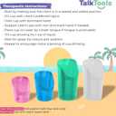 TalkTools CutOut Nosey Cups - Drinking Glass for Stable & Fixed Position, Special Drinking Cups, Therapy Training Cups, Motor and Coordination Support (All 3 Sizes (Pink, Blue & Green))