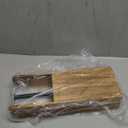 Toilet Paper Holder - Holder Phone & Wipes Holder, Adhesive Toilet Roll Holder Wooden Rustic, Hidden Storage Drawer for Wipes Tampon, Farmhouse Bathroom Decor