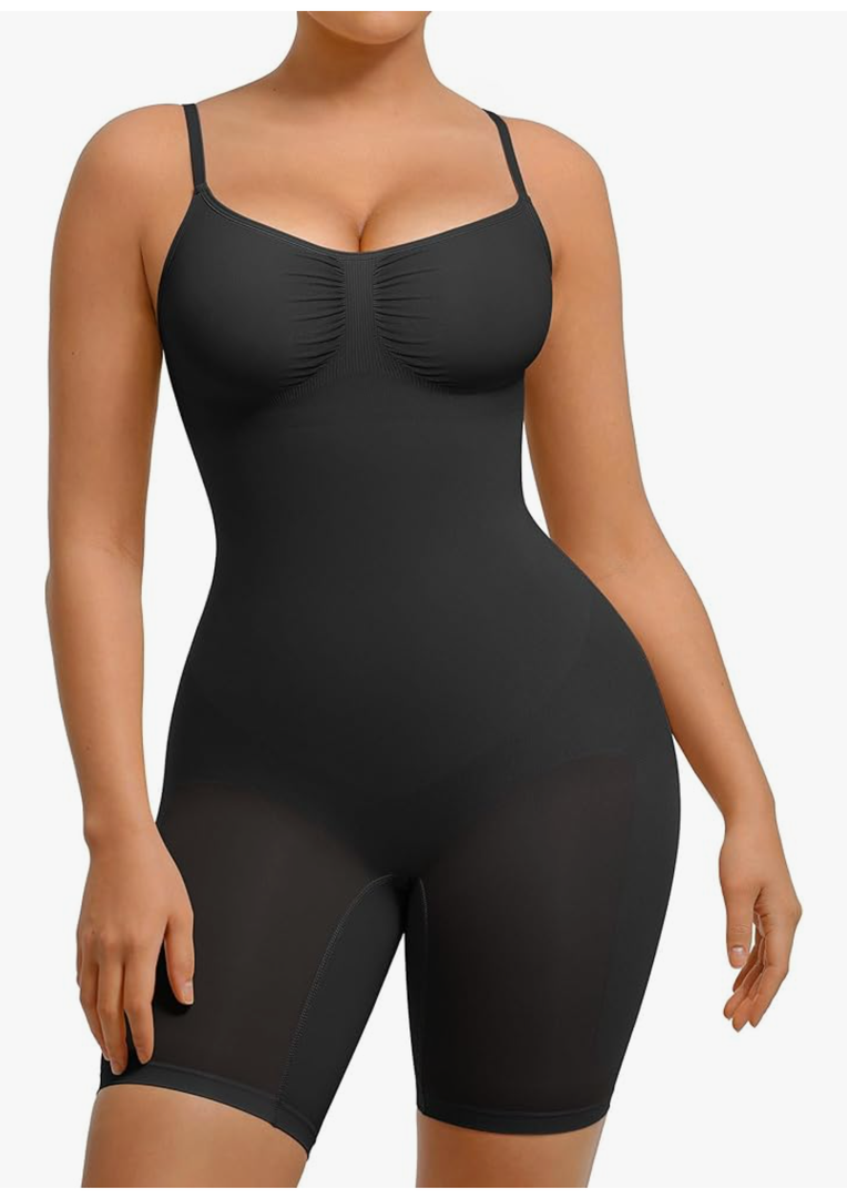 FeelinGirl Shapewear Bodysuit Tummy Control Seamless Sculpting Butt Lifter Body Shaper for Women, Size XL/XXL